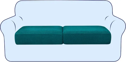 Vista 125 de subrtex Funda de Cojín Elástica Suave para Asiento de Sofá Funda Deslizable de Spandex para Silla y Sofá Adecuada para 1-2-3 Plazas Reemplazo