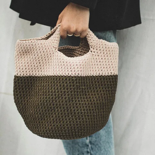 Vista 3 de PATIKIL Bolsa de lona para mujer, bolsa de lona con bolsillos con cremallera, resistente y reutilizable, bolsa de hombro grande