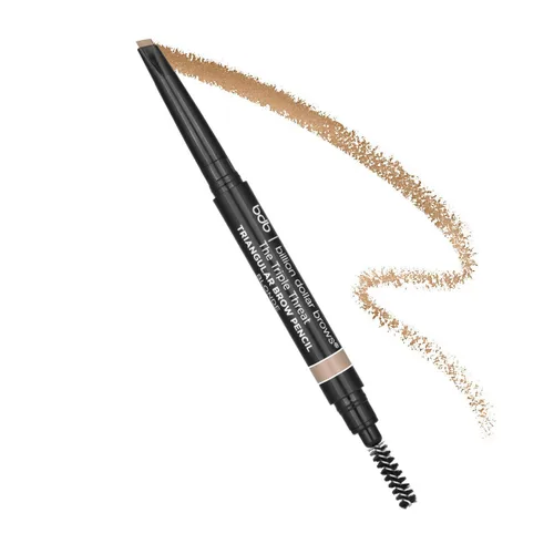 Vista 7 de Billion Dollar Brows Lápiz de cejas triangular retráctil Definición Spoolie