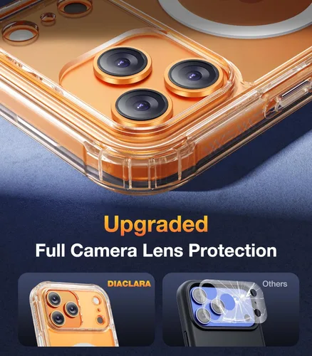 Vista 388 de DIACLARA - Funda transparente compatible con iPhone XR 6.1 pulgadas 2018
