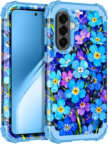 Vista 19 de Rancase Compatible con Galaxy A16 5G Funda, Protección Resistente a los Golpes de Tres Capas de Servicio Pesado Parachoques de Plástico Duro + Funda