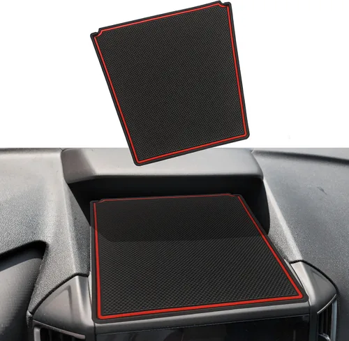 Vista 12 de Alfombrilla de salpicadero para Subaru Impreza XV 2012-2016, Crosstrek 2012-2017, Forester 2014-2018, cubierta interior antideslizante