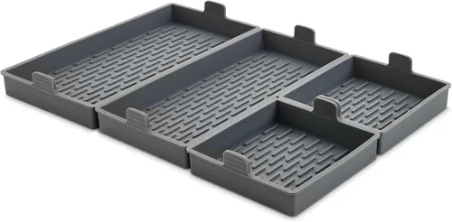 Vista 11 de HIC Kitchen Forro redondo plegable para freidora de aire, reutilizable, silicona de grado europeo, se adapta a cestas de freidora de aire de 5 a 7