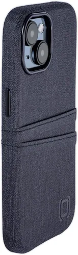 Vista 6 de Dockem Funda para tarjetas para iPhone 15 con placa de metal integrada para montaje magnético y 2 bolsillos para tarjetas: Cartera Luxe M2, piel