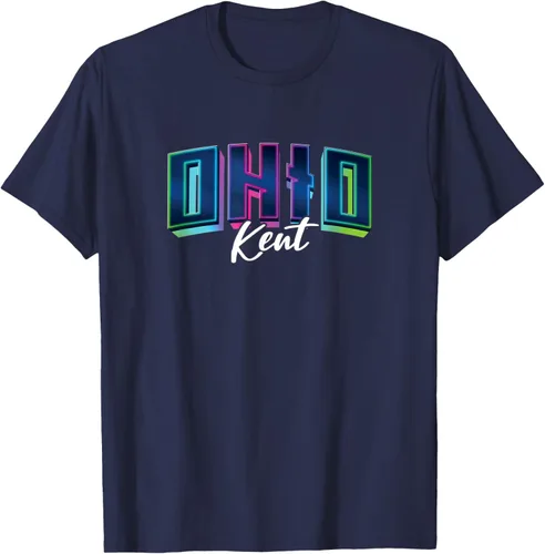 Vista 18 de Kent Ohio - Camiseta de recuerdo de vacaciones