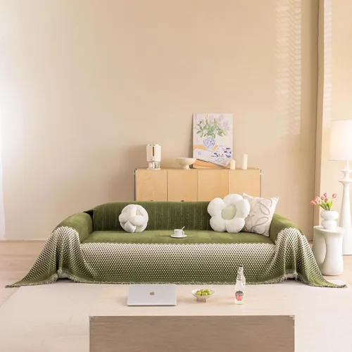 Vista 25 de STACYPIK Jacqurad - Fundas de sofá reversibles y duraderas para mascotas, fundas de sofá geométricas con orejas de trigo, protector de muebles gris