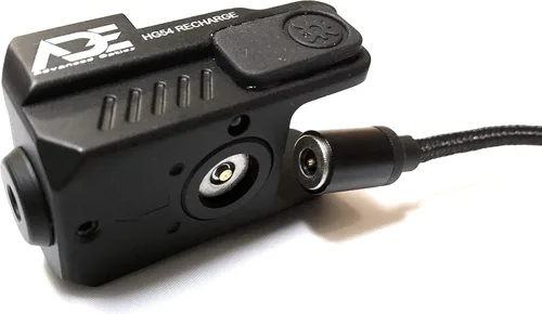 Vista 3 de Ade Advanced Optics HG54G Mira láser recargable universal clase IIIA, verde para pistola Springfield Hellcat (OSP/PRO) Micro-Compact 9MM