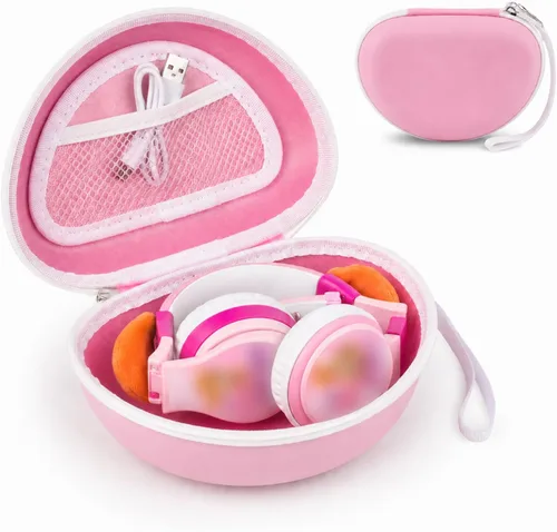 Vista 13 de ANKHOH Funda de auriculares para niños eKids, para auriculares Beats Solo4, color negro
