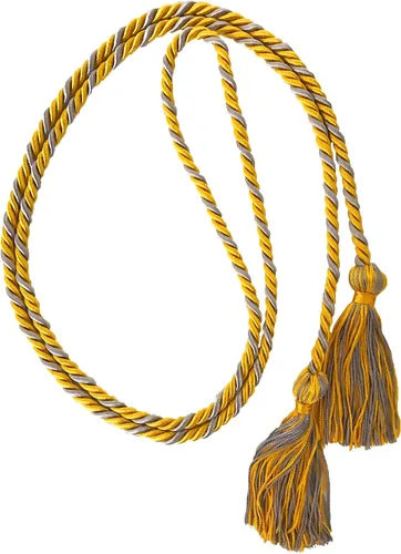 Vista 78 de Cordón de honor de graduación para graduaciones universitarias, escuela secundaria y más duradero y brillante (oro antiguo) - Paquete de 10
