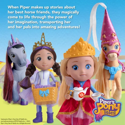 Vista 6 de Breyer Piper Pony Tales Princess Tea Party Adventure 8511, multicolor, 00