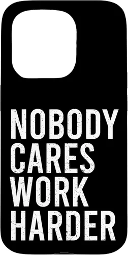 Vista 13 de Funda de regalo para iPhone 13 Nobody Care Work Hard Actitude Grit Hustle Success