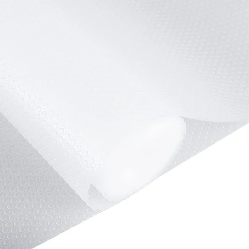 Vista 7 de XMSound - Forro de alambre grueso, 13.5 x 157 pulgadas, resistente, impermeable, transparente, con gotas de lluvia, antideslizantes