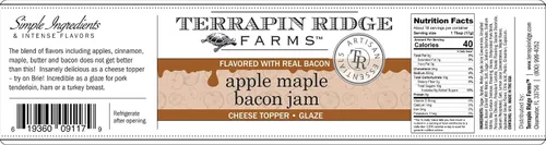 Vista 8 de Terrapin Ridge Farms Apple Maple Bacon Jam - Un tarro de 11 onzas