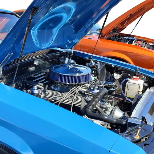 Vista 8 de Redline Tuning 21-11012-02 - Sistema de capucha QuickLIFT Plus compatible con Ford Mustang y Mercury Capri 1979-1998 (todos los componentes negros)