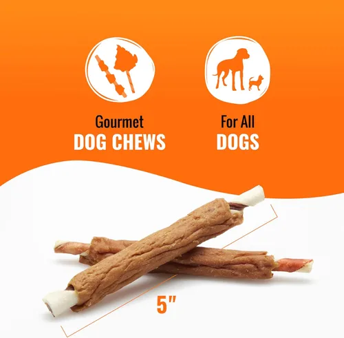 Vista 4 de Good 'n' Fun Masticables de Costillas de Triple Sabor para Todos los Perros, 12 Onzas, Consiente a tu Perro con Masticables de Larga Duración Hechos