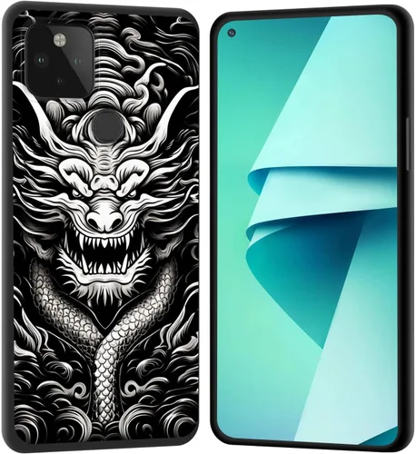 Vista 130 de Funda para Pixel 4 XL, funda de goma de silicona suave a prueba de golpes, funda protectora de cuerpo completo para Google Pixel 4 XL, ciervo