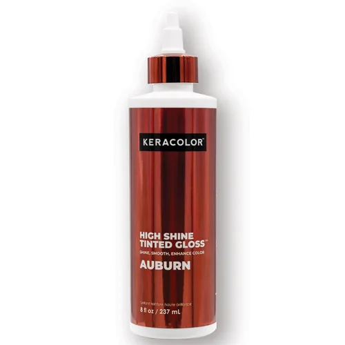 Vista 14 de Keracolor High Shine Tinted Hair Gloss,In-Shower Glaze, 9 Colors Rojo