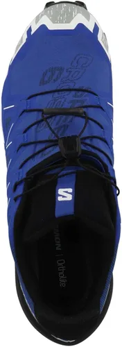 Vista 2 de Salomon Speedcross 6 GTX para hombre (azul náuticonegroblanco, sistema de tallas de calzado, adulto, hombre, numérico, mediano, numérico_13), Azul