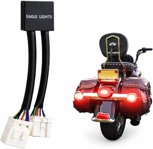 Vista 3 de Eagle Lights Módulo de carrera, freno/giro para motocicletas Harley Davidson para modelos Sportster XL 2004-2013