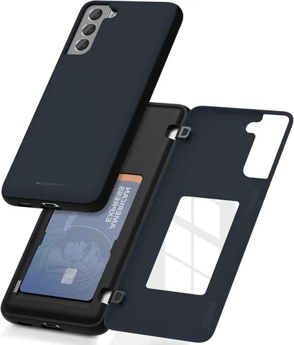 Vista 28 de GOOSPERY Funda tipo cartera para Samsung Galaxy S22 Ultra, [tarjetero] parachoques magnético de puerta con cierre automático, cubierta protectora