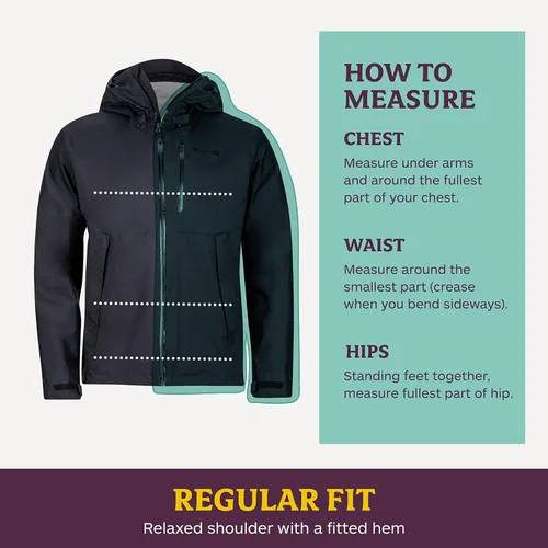 Vista 6 de Marmot Magus - Chaqueta ligera impermeable para hombre.