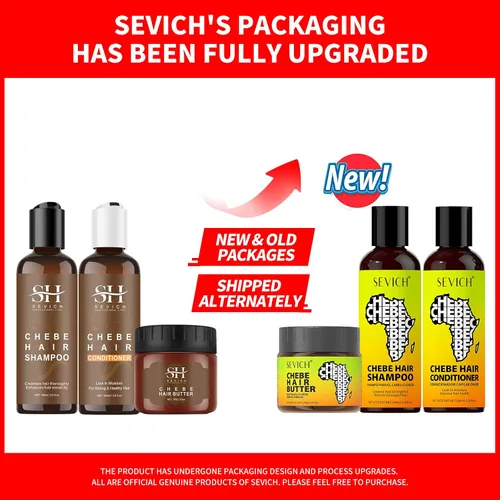 Vista 9 de SEVICH Naturals - Juego de champú y acondicionador Chebe - con polvo 100% africano Chebe Essence, tratamiento capilar de pérdida fina, humedad