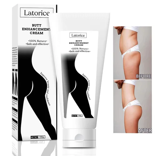 Vista 2 de Crema para realzar los glúteos, realzador de glúteos, crema de levantamiento de cadera, crema de masaje firme para glúteos más grande (3.52 onzas)