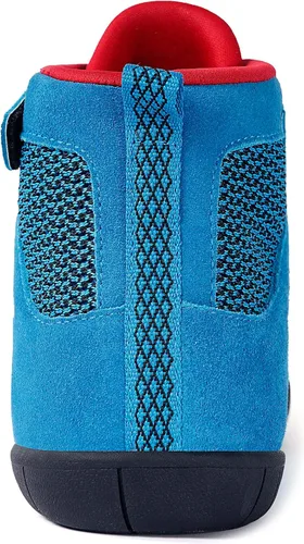Vista 4 de Zapatos de lucha libre para hombre, zapatos de boxeo, zapatillas de fitness con suela de gota cero
