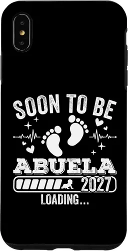Vista 11 de Soon to Be Abuela 2027 Loading Pregnancy Announcement Case for iPhone 17