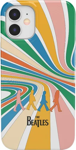 Vista 32 de Casely Funda para iPhone 12/12 Pro Todas las Sonrisas Adhesivo de Cara Sonriente Diseño Clásico Ultra Delgado