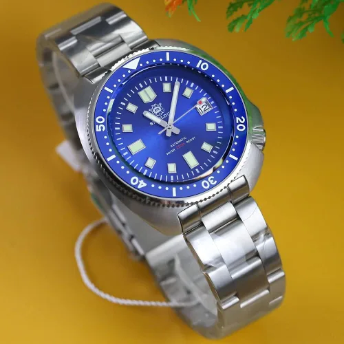 Vista 2 de Steeldive - Reloj automático para hombre 1970 SD1970 Reloj de pulsera NH35 Movimiento 200M Relojes de buceo