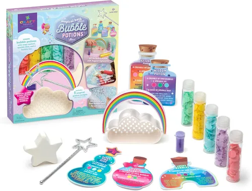 Vista 2 de Craft-Tastic - Kit de poción mágica de baño de burbujas, juguetes para el baño, artes y manualidades para niños, no tóxico, a partir de 4 años