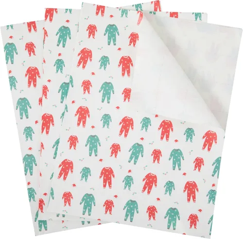 Vista 43 de The Gift Wrap Company 58-189227 Juego de hojas de papel para envolver regalos con diseño de animales de fiesta, 30 x 23 pulgadas, multicolor, 3