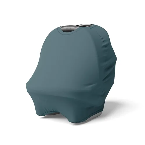 Vista 12 de Natemia Fundas de asiento de automóvil para bebés, multiusos, transpirable, cubierta de lactancia, cobertura elástica de 360 grados, privacidad