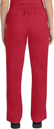 Vista 2 de Healing Hands Pantalón de hospital de etiqueta púrpura para mujeres modelo Taylor 9095 2 con cordón y 2 bolsillos