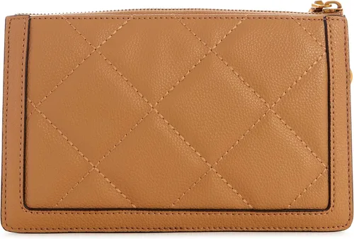 Vista 4 de GUESS Abey - Bolso de hombro con múltiples compartimentos Desbordamiento beige