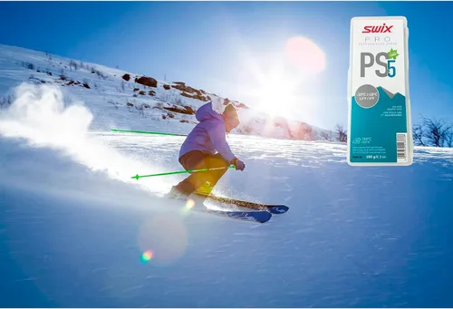 Vista 7 de Swix PS5/PS6/PS7/PS8/PS10 Performance Speed Ski Glide Wax PS5 Turquesa