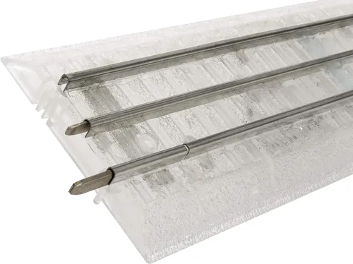 Vista 3 de Lionel Indicador O eléctrico FasTrack iluminado, paquete de pista terminal iluminado