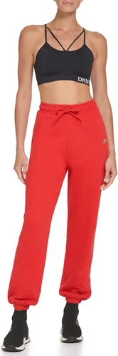 Vista 4 de DKNY Jeans Womens Casual Mid Rise Logo Joggers Sweatpants