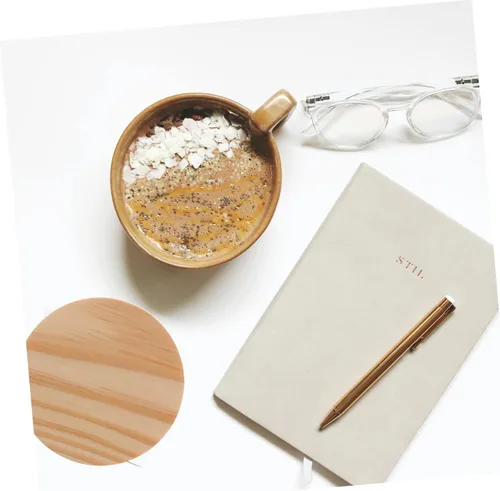 Vista 5 de Yardwe Tarro hermético de madera con tapa de madera, tapas de conservas, tapas para latas de cerveza, tapa de sellado de madera, tapas de vidrio