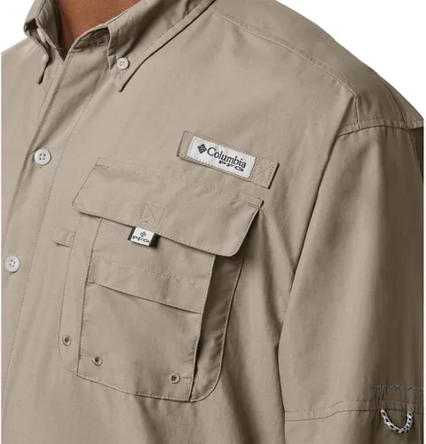Vista 3 de Columbia PFG Bahama II - Camisa de pesca de manga larga para hombre, SPF 30