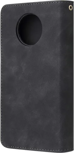 Vista 2 de Asuwish Funda compatible con OnePlus 7T, protector de pantalla de vidrio templado y tarjetero de cuero, funda para teléfono celular para OnePlus7t