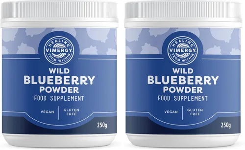 Vista 12 de Vimergy Polvo de arándano silvestre – Protege la salud cerebral* – Apoya la función cardiovascular* – Orgánico, vegano y sin gluten – 4.23 oz