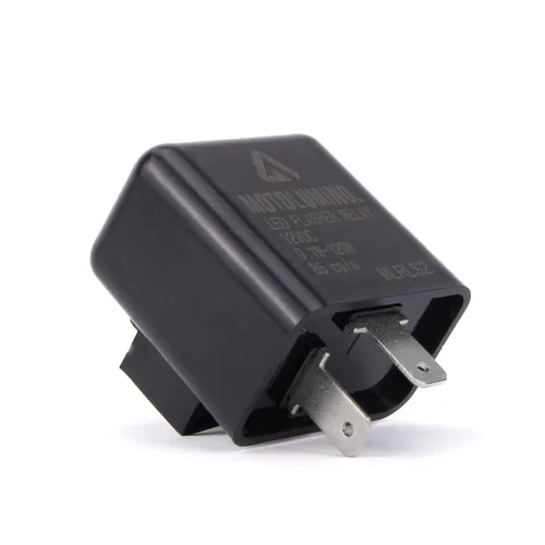 Vista 2 de Aharon Motolumino Relé intermitente para motocicleta LED universal de 12 V / halógeno Compatible con conector Honda de 4 pines Relé