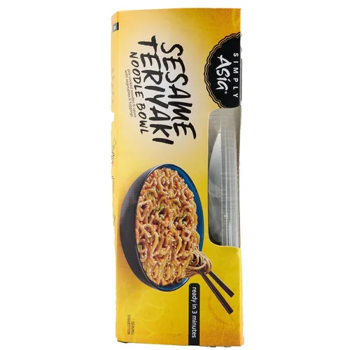 Vista 9 de Simply Asia Cuenco de fideos teriyaki de sésamo, 8.5 onzas