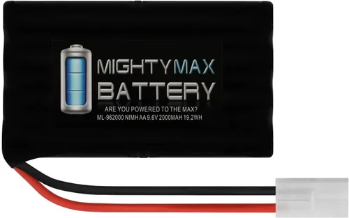 Vista 3 de Mighty Max Battery Batería NiMH de 9.6V 2000mAh para tren Polar Express de calibre G de Lionel