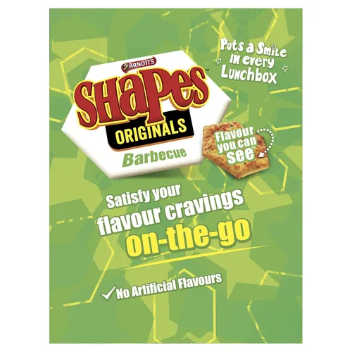 Vista 4 de Arnott's Formas de barbacoa, 8 paquetes por caja