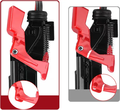 Vista 6 de 2 botones de interruptor de repuesto para Dyson V10 V11 con 1 destornillador T8, botón de interruptor de aspiradora, botón rojo ABS para piezas