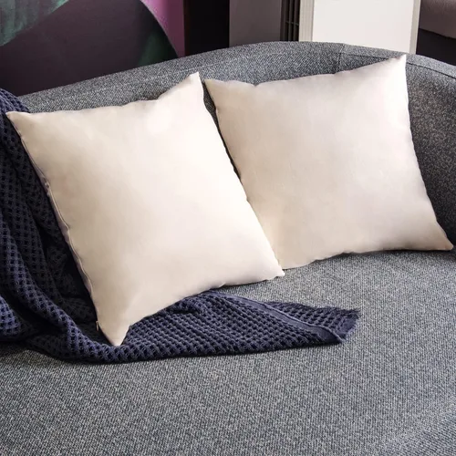 Vista 11 de Juego de 2 fundas de almohada decorativas de terciopelo caqui de 18 x 18 pulgadas para sofá, silla, cama, funda de almohada cuadrada de gamuza suave