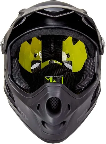Vista 2 de DEMON UNITED Podium - Casco integral para bicicleta de montaña, color negro, incluye tecnología MIPS